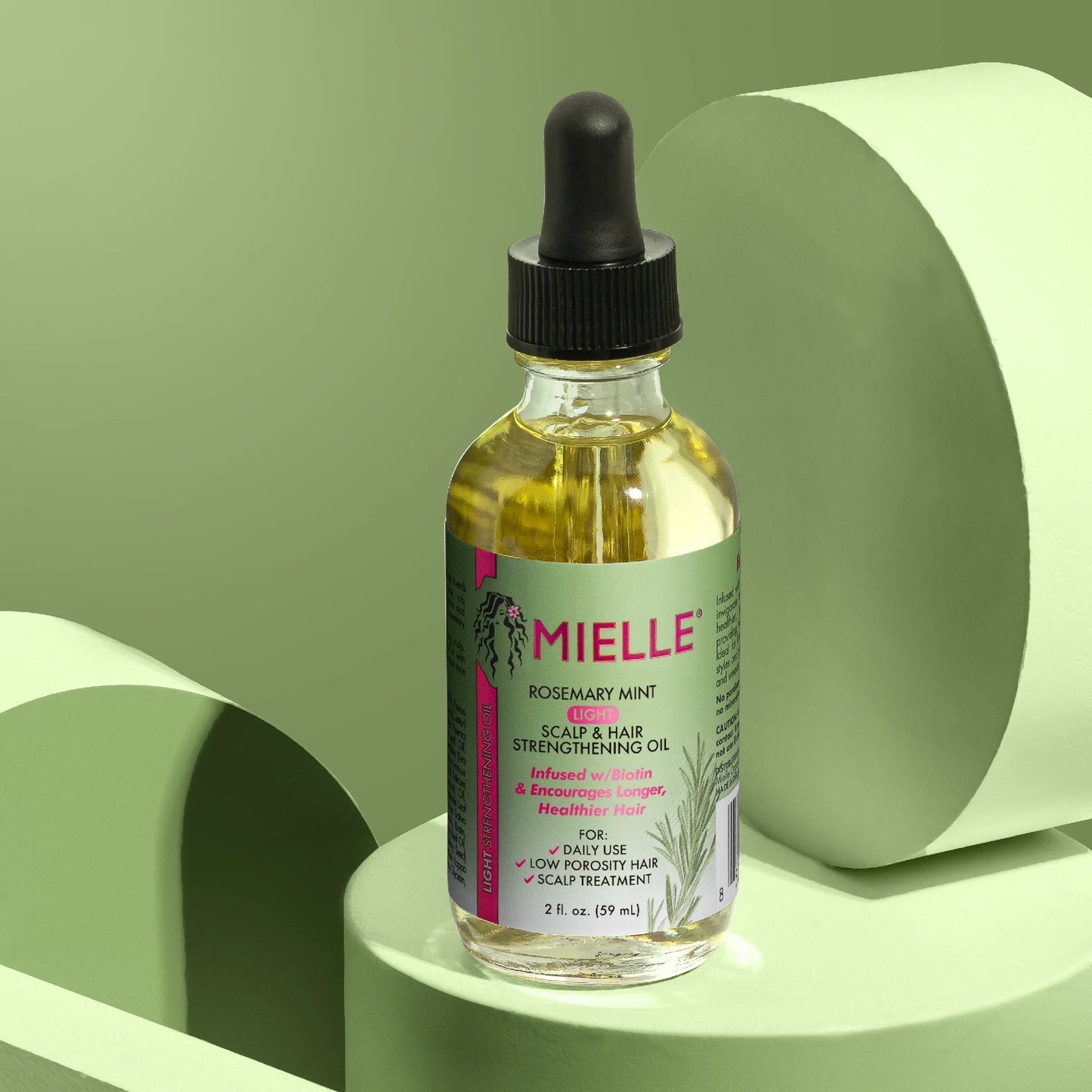 Mielle Organics Aceite LIGHT potencializador de crecimiento  - Romero y Menta