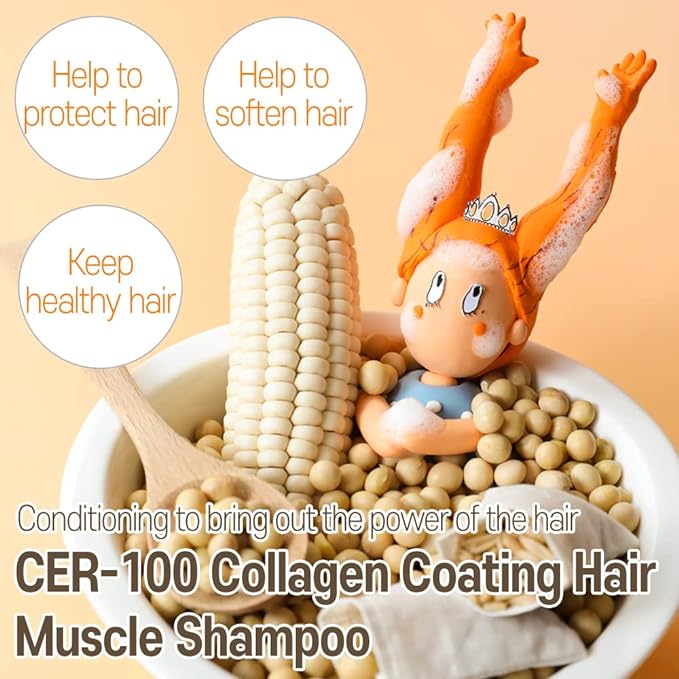 CER-100 Shampoo con colágeno - Dale fuerza a tu cabello