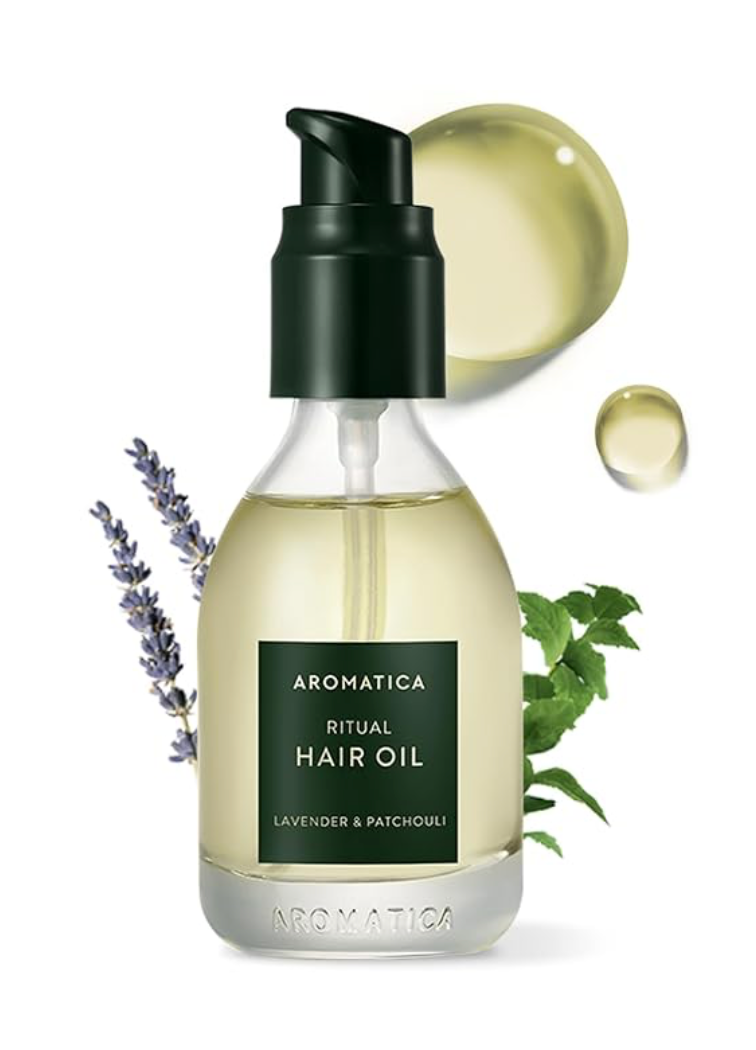 AROMATICA, Aceite para el cabello ritual de lavanda y pachulí 50 ml