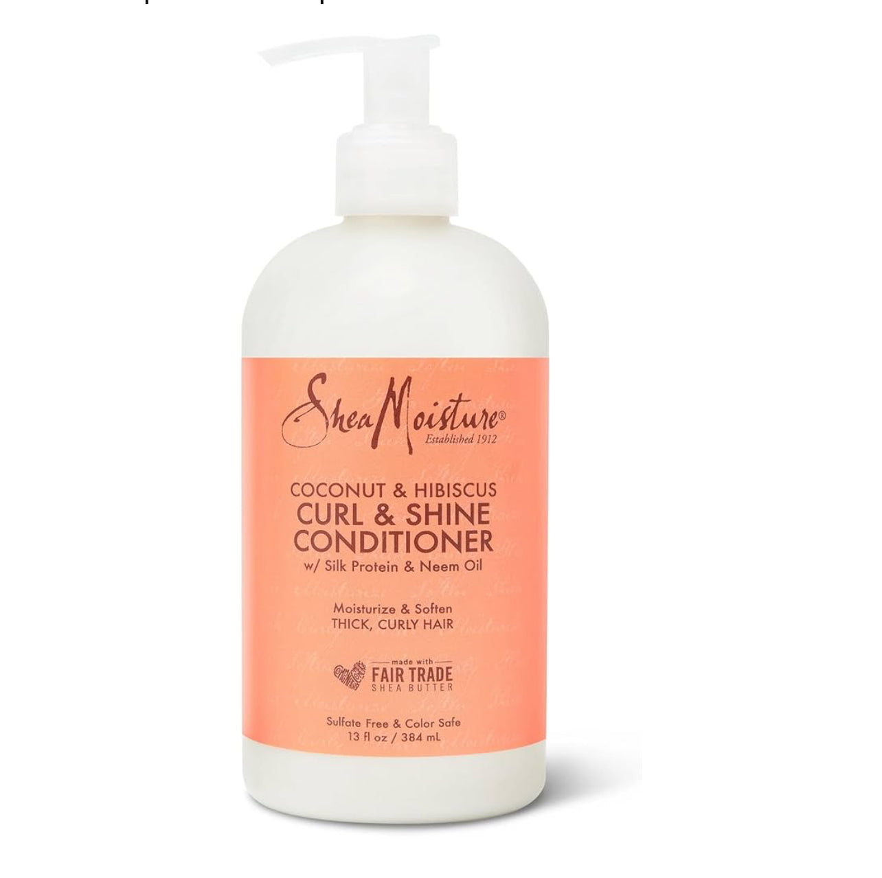 Acondicionador para cabello rizado de coco, Karité e Hibiscus Shea Moisture
