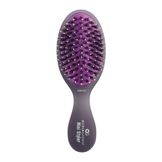 Mini cepillo anti-frizz Styler Black