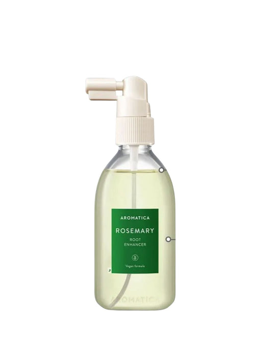 AROMATICA Potenciador de raíces de romero de 3.38 oz / 3.4 fl oz – Nutritivo para el cuero cabelludo con aceite de romero de grado alimenticio – Alivia la picazón, seco y escamoso cuero cabelludo