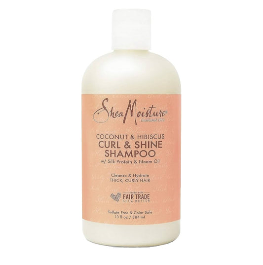 Shampoo para cabello rizado de coco, Karité e Hibiscus Shea Moisture