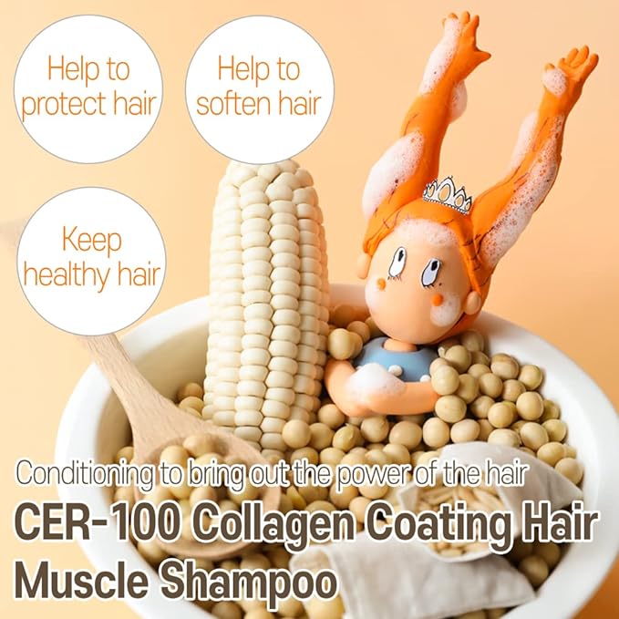 PRE ORDEN CER-100 Shampoo con colágeno - Dale fuerza a tu cabello