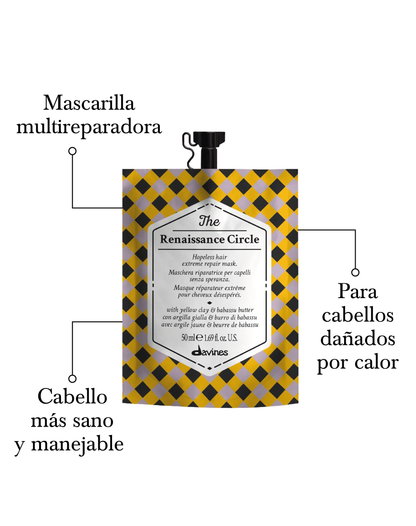 Mascarilla HAIR MASK EXPRESS para pelo dañado y sin esperanza
